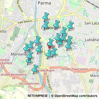 Mappa Via Pastrengo, 43123 Parma PR, Italia (0.774)
