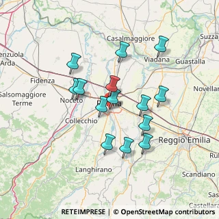 Mappa Via Pastrengo, 43123 Parma PR, Italia (12.32571)
