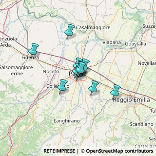 Mappa Via Pastrengo, 43123 Parma PR, Italia (7.40667)