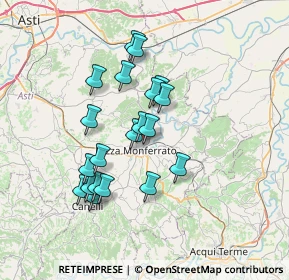 Mappa Strada San Pietro, 14049 Nizza Monferrato AT, Italia (6.2345)