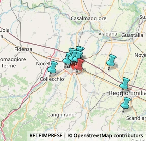 Mappa Via Don Ennio Bonati, 43123 Parma PR, Italia (8.36)