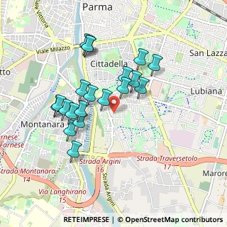 Mappa Via Don Ennio Bonati, 43123 Parma PR, Italia (0.84)