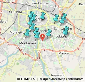 Mappa Via Don Ennio Bonati, 43123 Parma PR, Italia (1.66071)