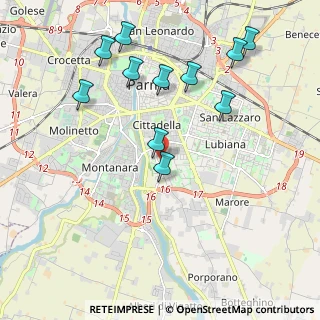 Mappa Via Don Ennio Bonati, 43123 Parma PR, Italia (2.16818)