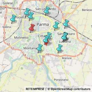 Mappa Via Don Ennio Bonati, 43123 Parma PR, Italia (1.90571)