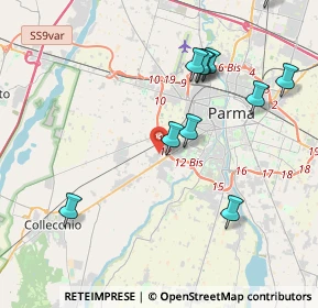 Mappa Via Pontasso, 43126 Parma PR, Italia (4.43091)