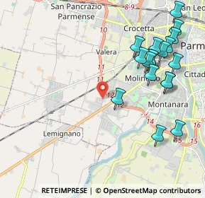 Mappa Via Pontasso, 43126 Parma PR, Italia (2.44)