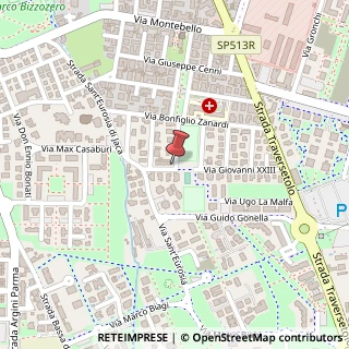 Mappa Via Alcide de Gasperi, 5, 43123 Parma, Parma (Emilia Romagna)
