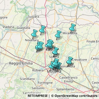 Mappa Piazzale Re Astolfo, 41012 Carpi MO, Italia (11.014)