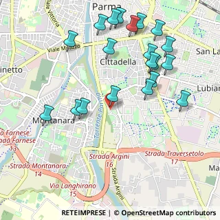 Mappa Piazza Piersanti Mattarella, 43123 Parma PR, Italia (1.169)