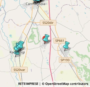 Mappa SP29, 12030 Caramagna Piemonte CN, Italia (6.2035)