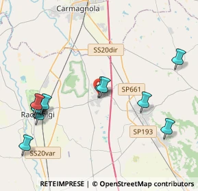 Mappa SP29, 12030 Caramagna Piemonte CN, Italia (4.70583)