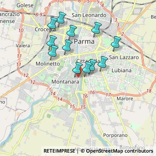 Mappa SP665, 43125 Parma PR, Italia (1.735)