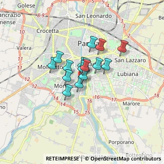 Mappa SP665, 43125 Parma PR, Italia (1.03375)