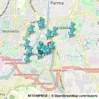 Mappa SP665, 43125 Parma PR, Italia (0.689)