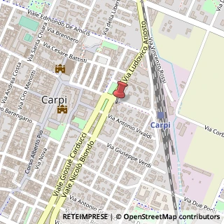 Mappa Viale Darfo Dallai, 1, 41012 Carpi, Modena (Emilia Romagna)