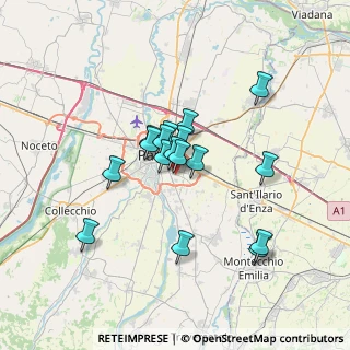 Mappa Via Aldo Moro, 43123 Parma PR, Italia (5.31882)
