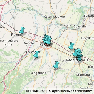 Mappa Via Aldo Moro, 43123 Parma PR, Italia (11.81933)
