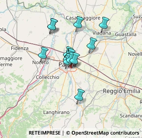 Mappa Via Aldo Moro, 43123 Parma PR, Italia (8.74467)