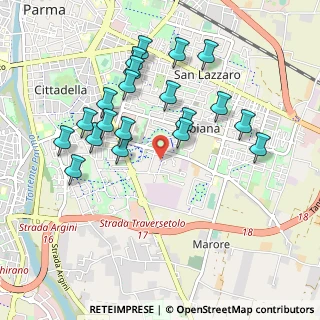 Mappa Via Aldo Moro, 43123 Parma PR, Italia (0.963)