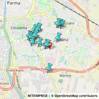 Mappa Via Aldo Moro, 43123 Parma PR, Italia (0.8055)