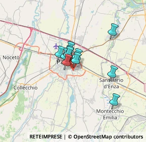 Mappa Via Sandro Pertini, 43123 Parma PR, Italia (4.44182)