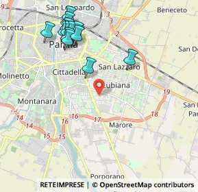 Mappa Via Sandro Pertini, 43123 Parma PR, Italia (2.35933)
