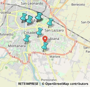 Mappa Via Sandro Pertini, 43123 Parma PR, Italia (1.83818)