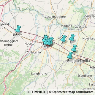 Mappa Via Sandro Pertini, 43123 Parma PR, Italia (9.48727)