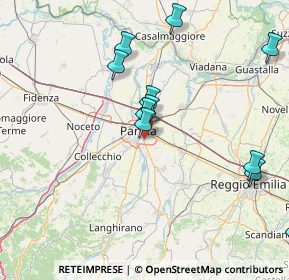 Mappa Via Sandro Pertini, 43123 Parma PR, Italia (18.39)