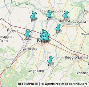 Mappa Via Sandro Pertini, 43123 Parma PR, Italia (8.69467)