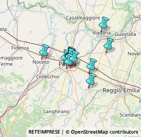 Mappa Via Sandro Pertini, 43123 Parma PR, Italia (7.06923)