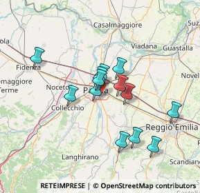Mappa Via Sandro Pertini, 43123 Parma PR, Italia (11.67538)
