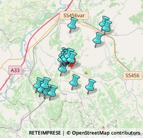 Mappa Via Nizza Asti, 14055 Costigliole d'Asti AT, Italia (2.83421)