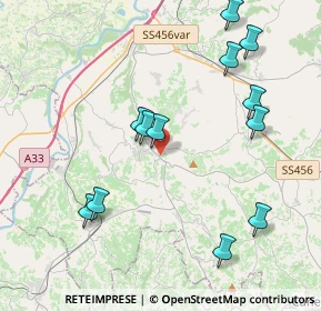 Mappa Via Nizza Asti, 14055 Costigliole d'Asti AT, Italia (4.35667)