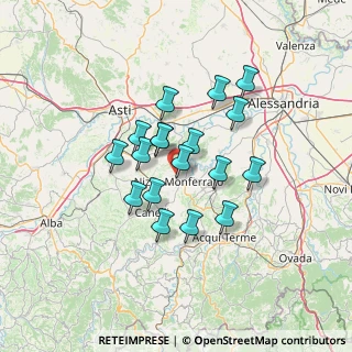 Mappa Strada Annunziata, 14049 Nizza Monferrato AT, Italia (10.59444)