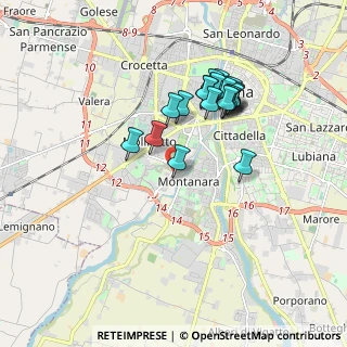 Mappa Via Pasquale Galluppi, 43125 Parma PR, Italia (1.6145)