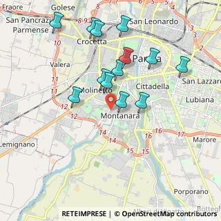 Mappa Via Giovanni Battista Vico, 43125 Parma PR, Italia (1.90385)