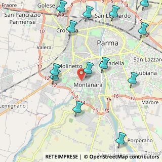 Mappa Via Pasquale Galluppi, 43125 Parma PR, Italia (2.7)