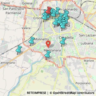 Mappa Via Pasquale Galluppi, 43125 Parma PR, Italia (2.324)
