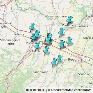 Mappa Via Benigno Bossi, 43125 Parma PR, Italia (10.4595)