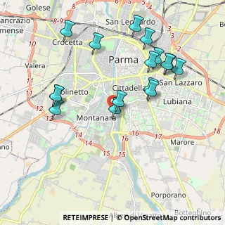 Mappa Via Benigno Bossi, 43125 Parma PR, Italia (2.085)