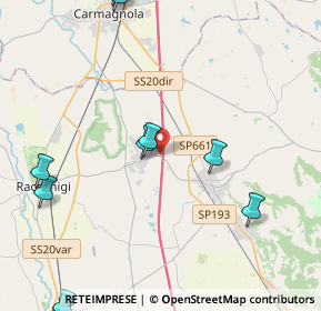 Mappa SP 29, 12030 Carmagnotta , Italia (6.225)