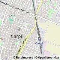 Mapa Carpi