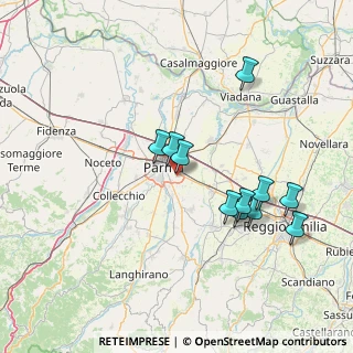 Mappa Via Gaetano Bavagnoli, 43123 Parma PR, Italia (14.24182)