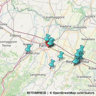Mappa Piazza Volfango Amedeo Mozart, 43123 Parma PR, Italia (15.28)