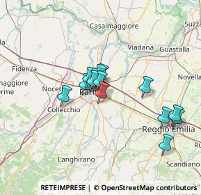 Mappa Via Gaetano Bavagnoli, 43123 Parma PR, Italia (10.86786)