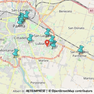 Mappa Piazza Volfango Amedeo Mozart, 43123 Parma PR, Italia (2.4625)