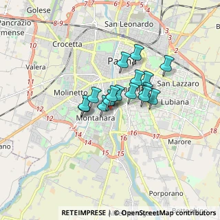 Mappa Via Giorgio Susani, 43125 Parma PR, Italia (1.08813)
