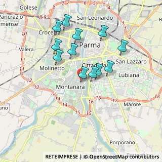 Mappa Via Giorgio Susani, 43125 Parma PR, Italia (1.67917)